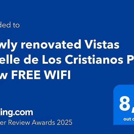 Newly Renovated Vistas Muelle De Cristianos Pier View Free Wifi アパート *